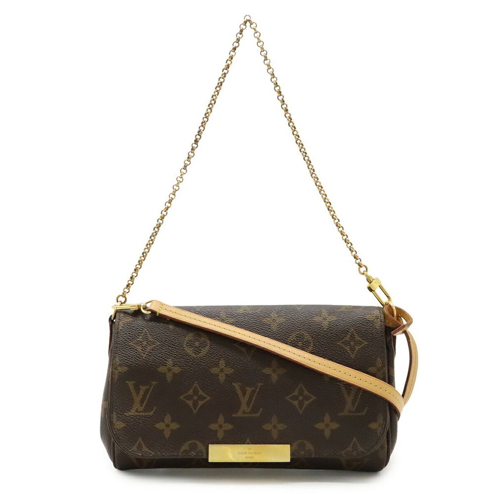 LOUIS VUITTON Authentic Brown Monogram Shoulder Bag